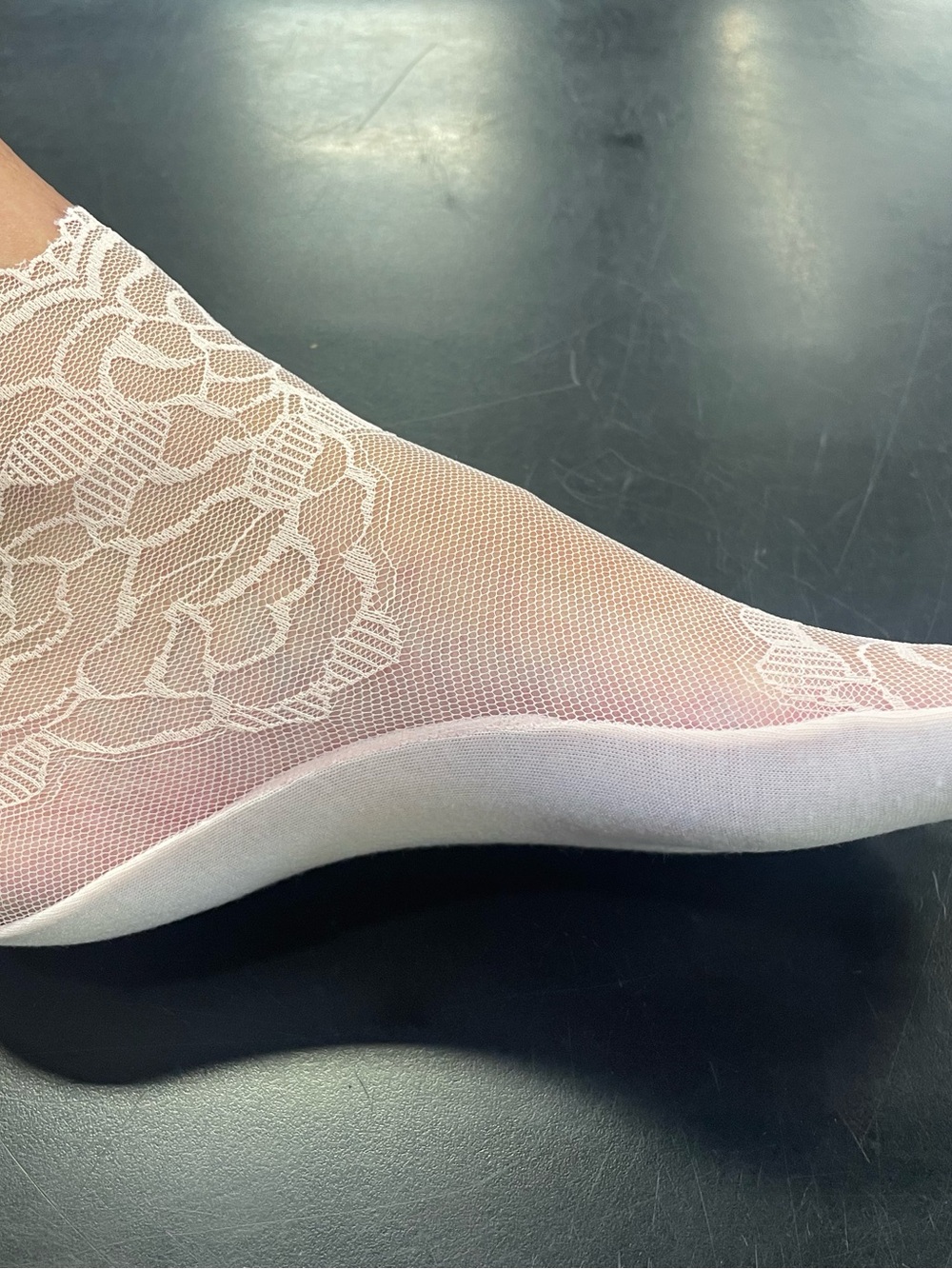 Lace Floral Ankle Socks - 5 prs women’s size 5-7 girls size 3-6 - Picture 4 of 5
